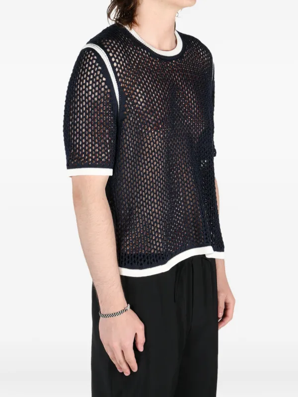 WALES BONNER クロシェニットベスト Adidas x Wales Bonner クロシェ T  