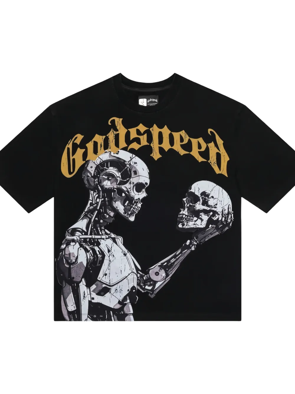 GODSPEED Mankind vs AI graphic-print T-shirt | T-Shirts | Image 2