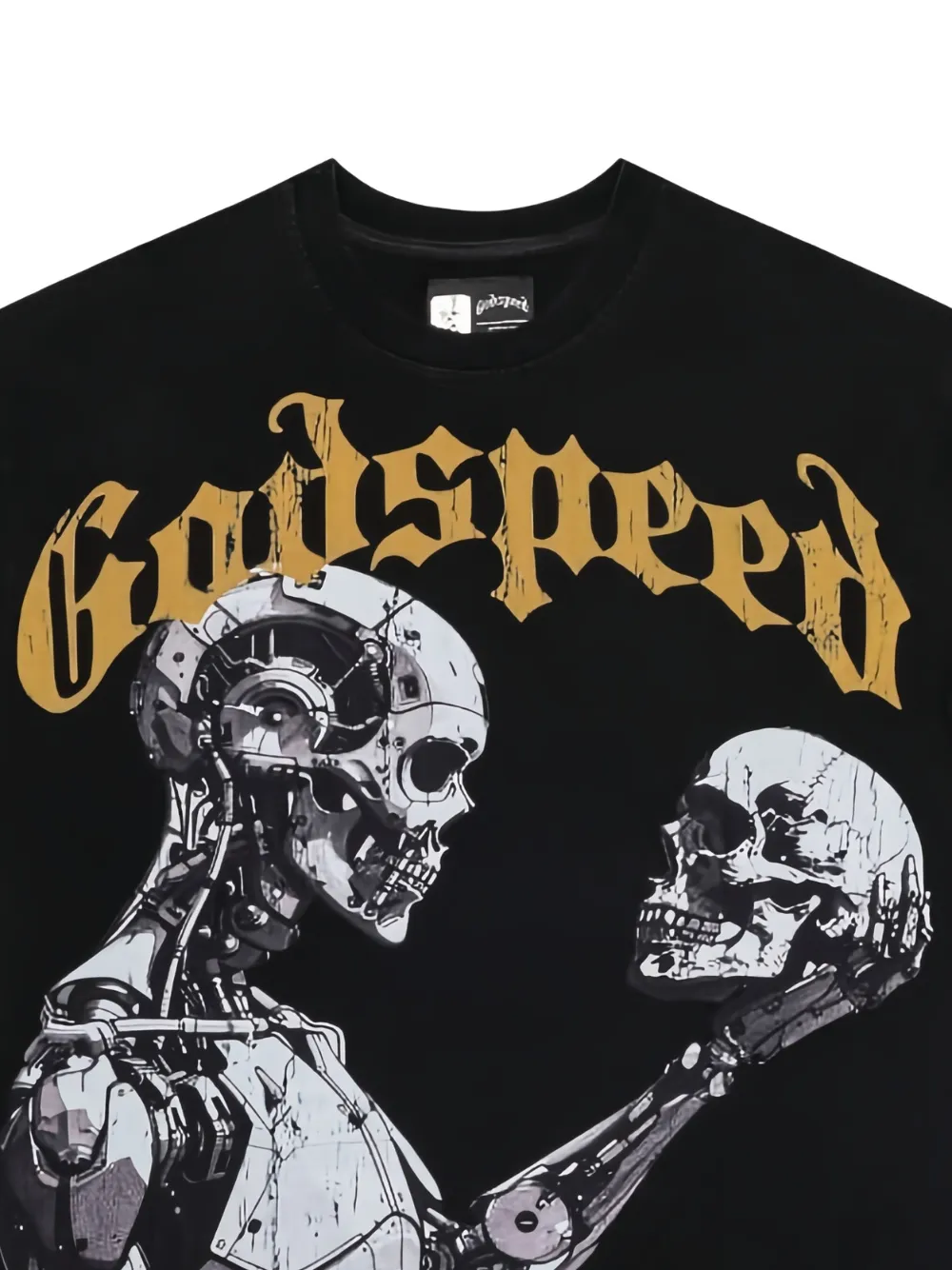 GODSPEED Mankind vs AI graphic-print T-shirt | T-Shirts | Image 2