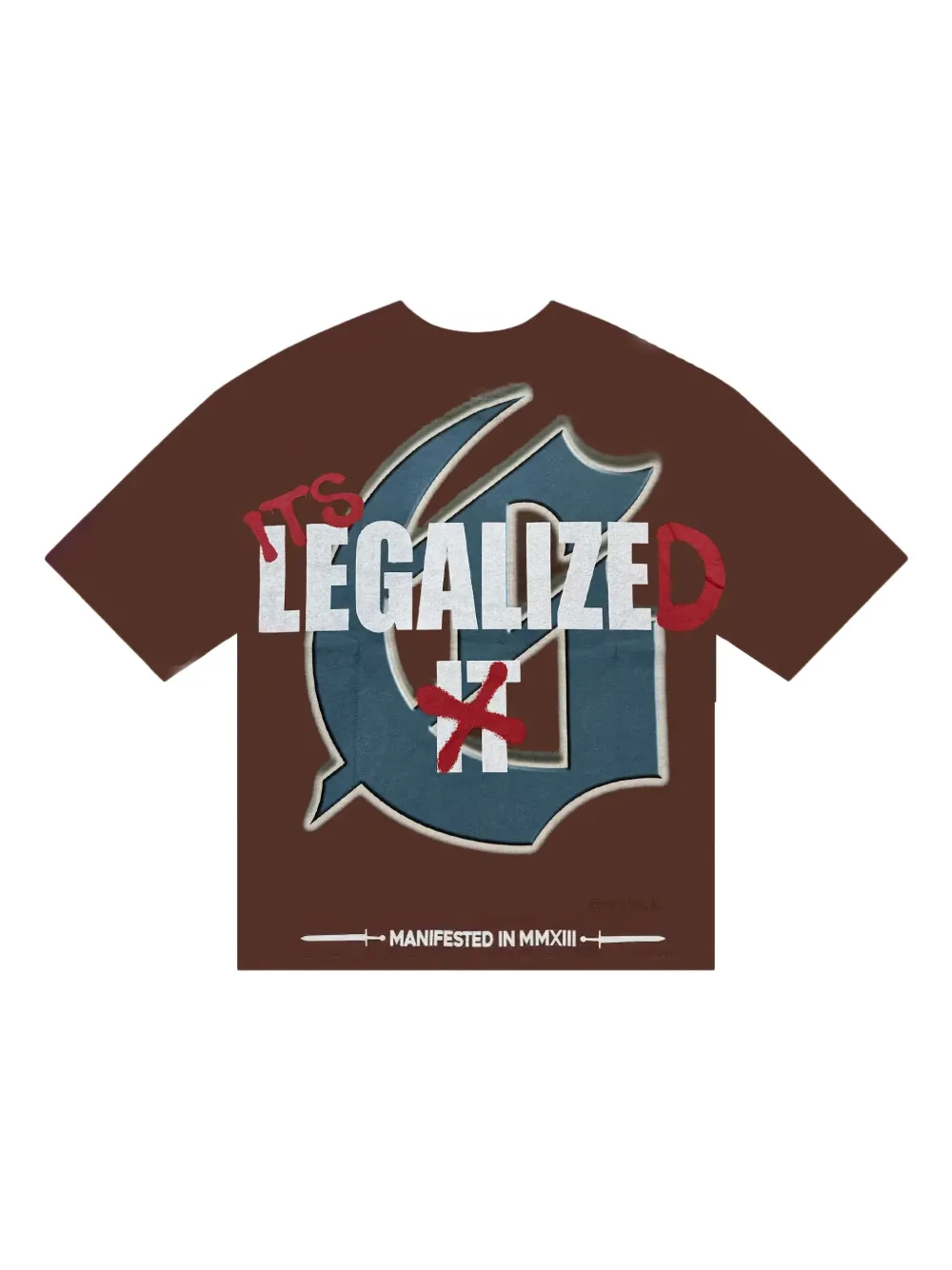 GODSPEED Outdoor Grabba T-shirt - Rood