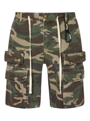 Ralph Lauren RRL Camouflage Print Chino Shorts | Brown | FARFETCH