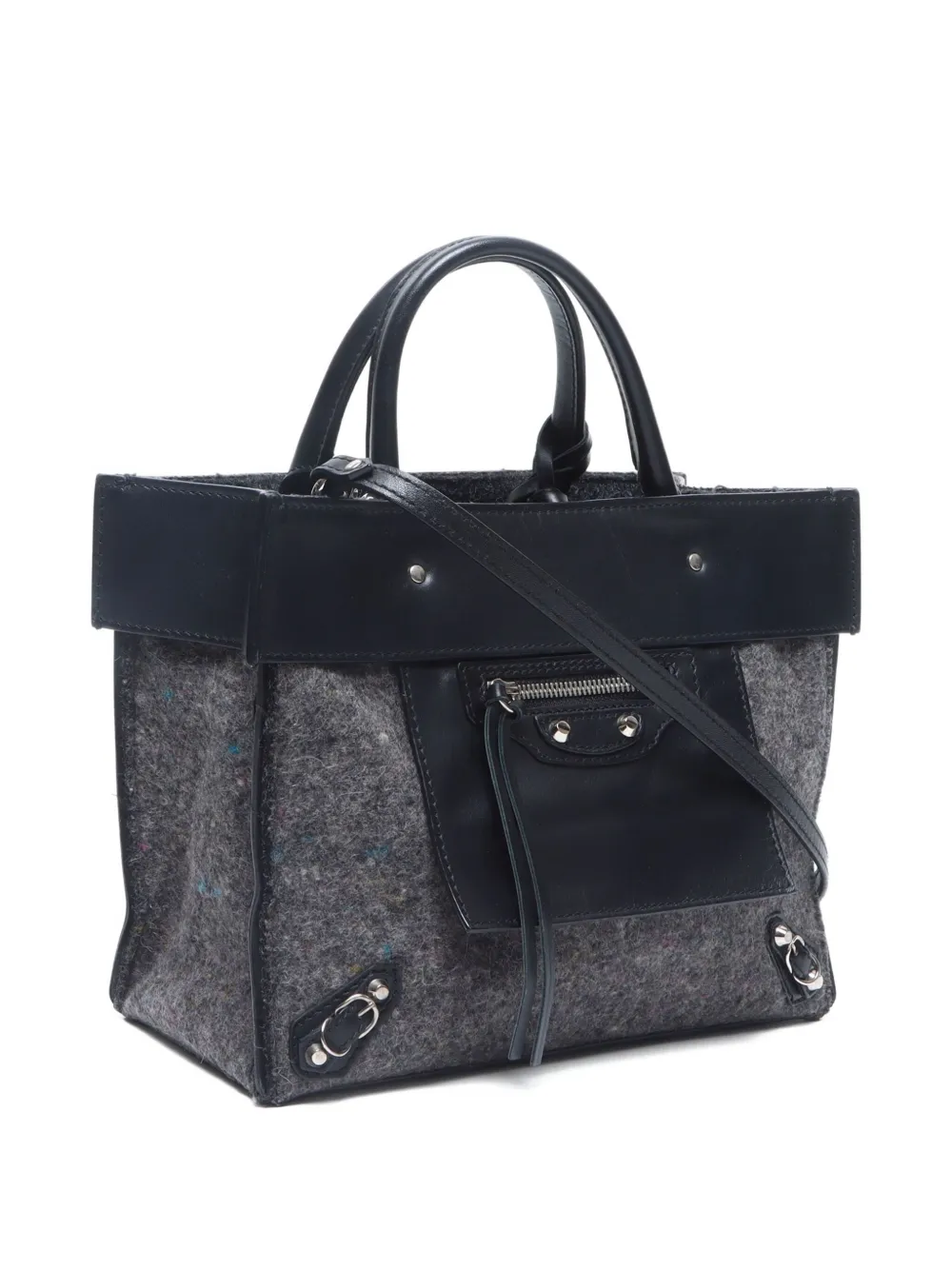 Pre-owned Balenciaga 2000-2020 Mini Papier Two-way Handbag