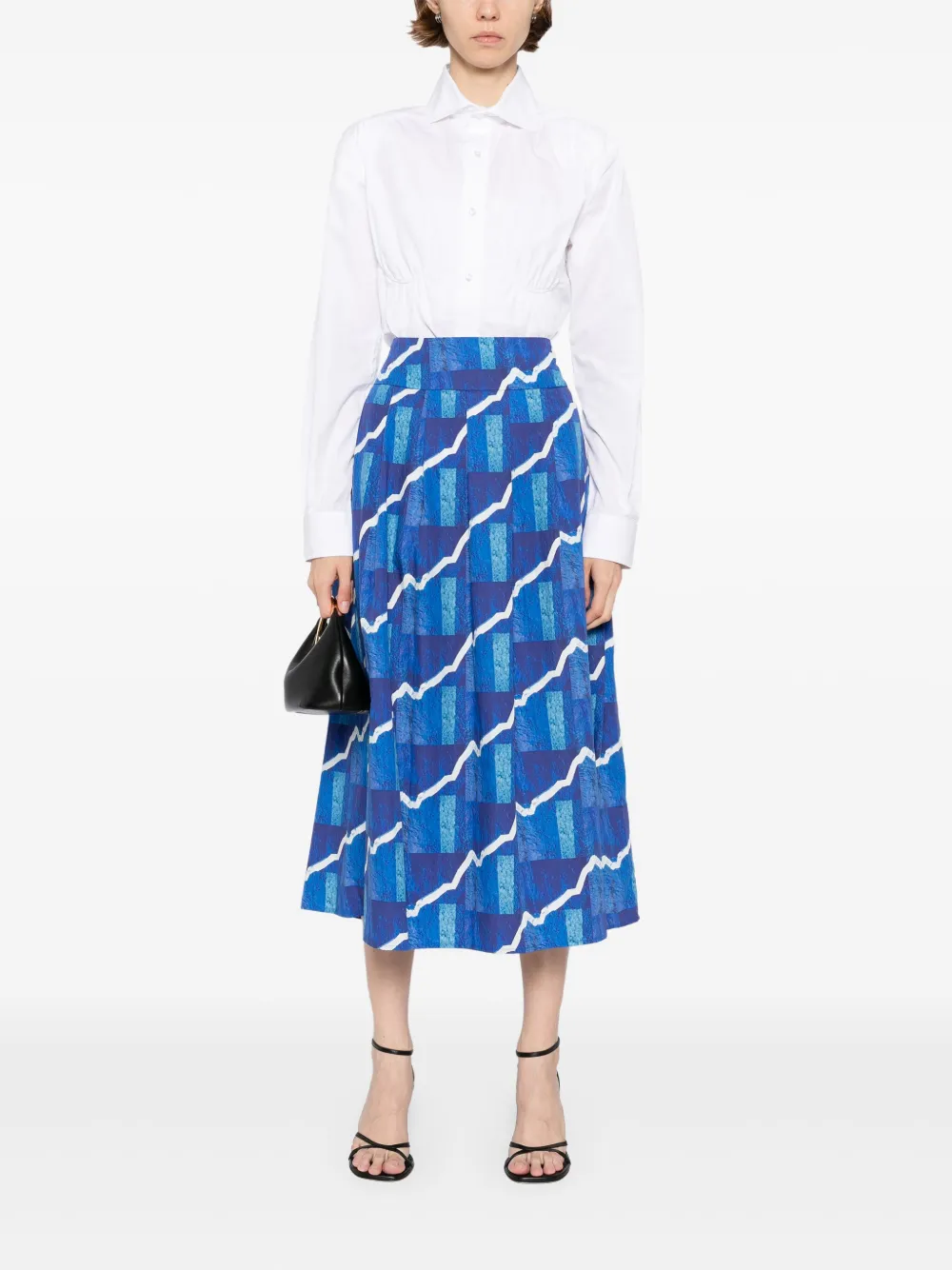 agnès b.  graphic-print skirt | A-Line Skirts | Image 2