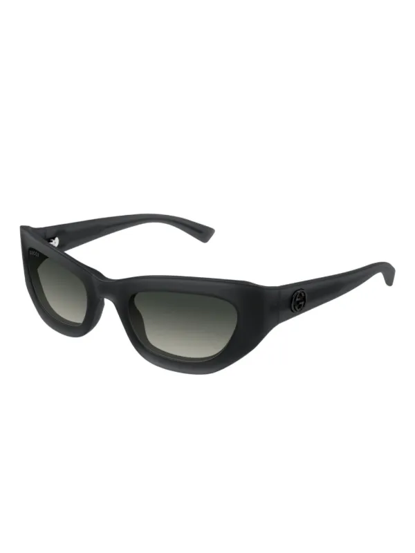 Gucci Eyewear キャットアイ サングラス | グレー | FARFETCH JP