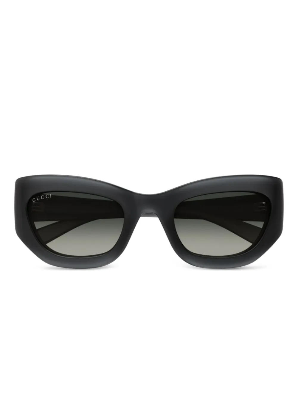 Gucci Eyewear Zonnebril met cat-eye montuur Grijs