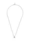 Christian Dior Pre-Owned 1980-1990s CD logo necklace - Silver