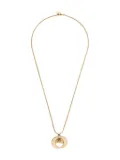 Christian Dior Pre-Owned 1980-1990s Logo necklace - Gold