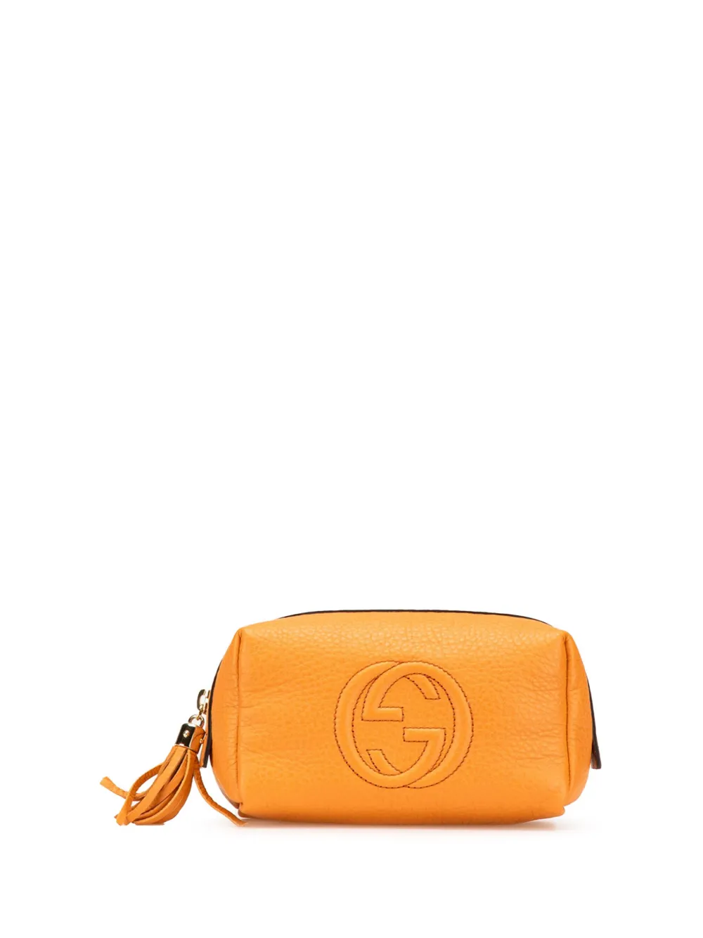 Pre-owned Gucci 2000-2015 Leather Soho Cosmetic Pouch