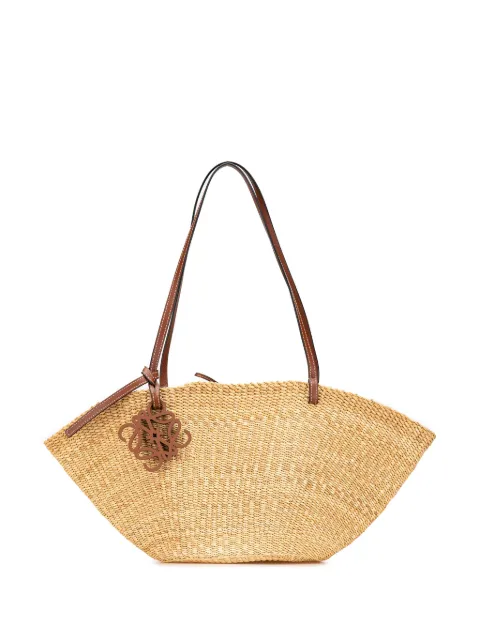 Loewe Pre-Owned 2002-2024 Paulas Ibiza Small Raffia Shell Basket tote bag