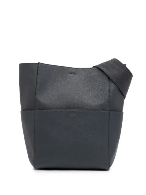 Céline Pre-Owned 2018 Medium Leather Seau Sangle bucket bag