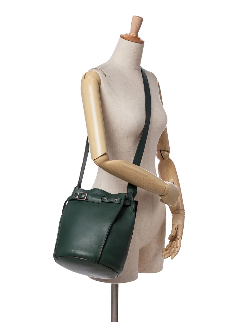 Céline Pre-Owned 2017 Leather Big Bag Bucket crossbody bag | Pre-Owned | Image 2