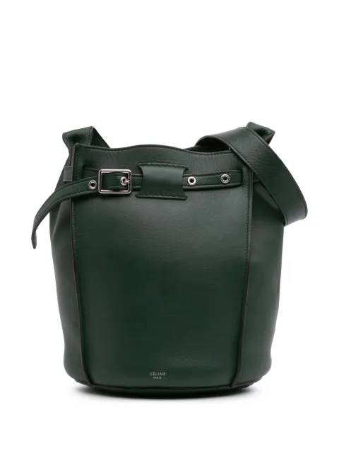 Céline Pre-Owned 2017 Leather Big Bag Bucket crossbody bag