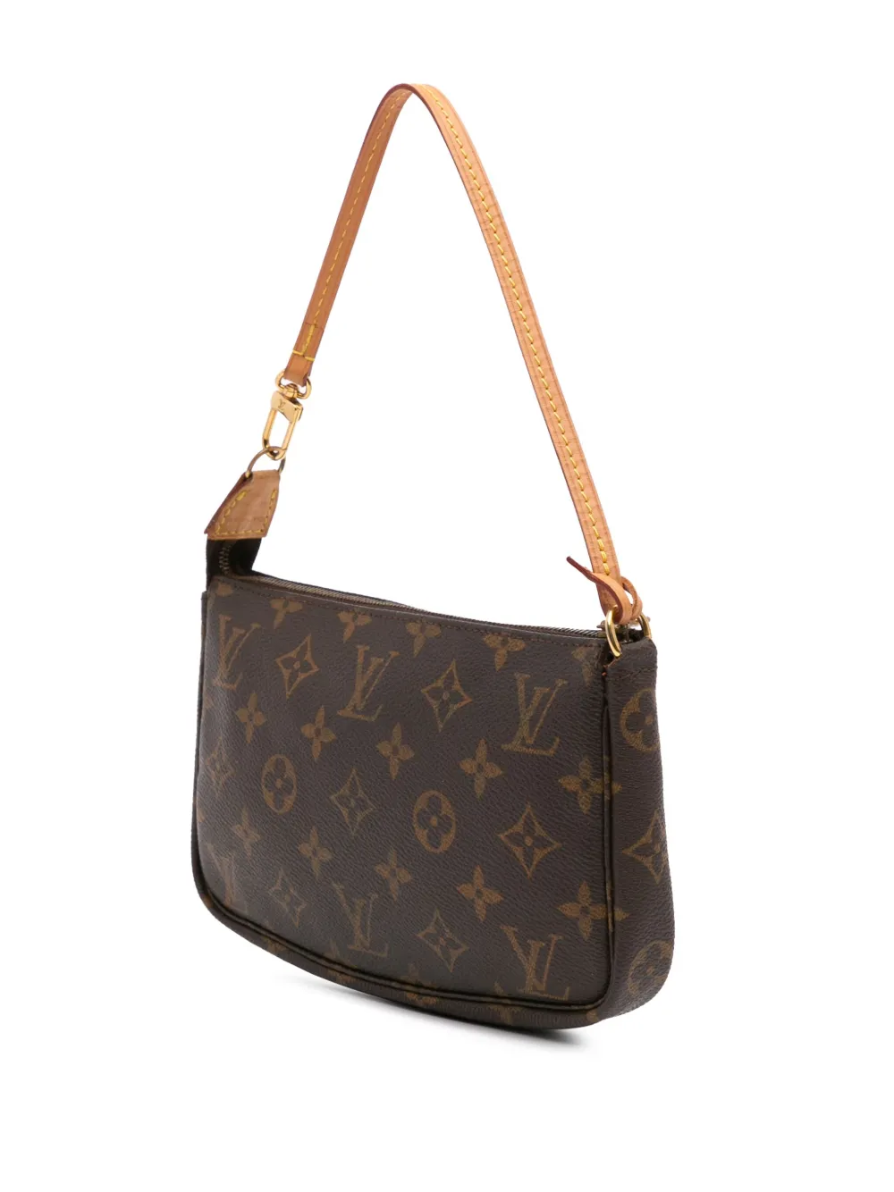 Pre-owned Louis Vuitton 1999 Monogram Pochette Accessoires Shoulder Bag