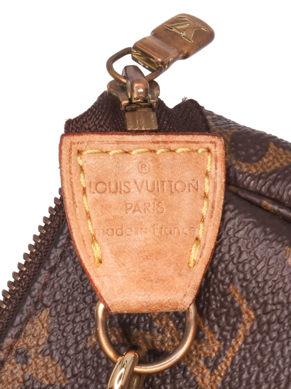 Pre-owned Louis Vuitton 1999 Monogram Pochette Accessoires Shoulder Bag