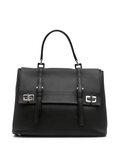 Prada Pre-Owned 2000-2024 Large City Calf Double Flap satchel