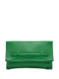 Hermès Pre-Owned 2014 Evercolor Pliplat clutch bag - Green