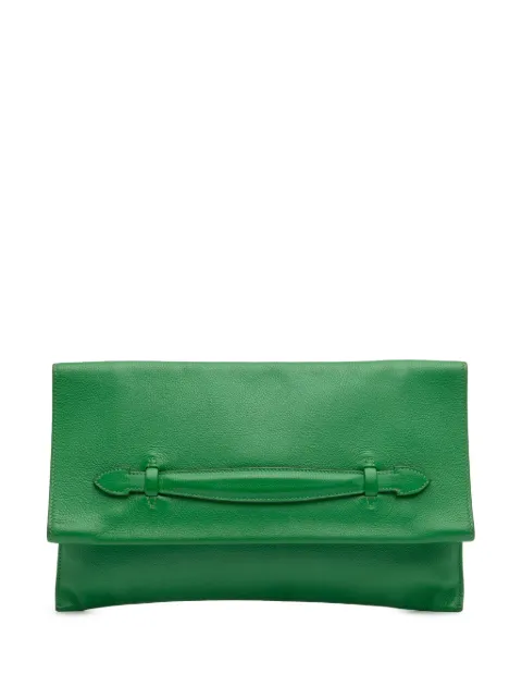 Hermès Pre-Owned 2014 Evercolor Pliplat clutch bag