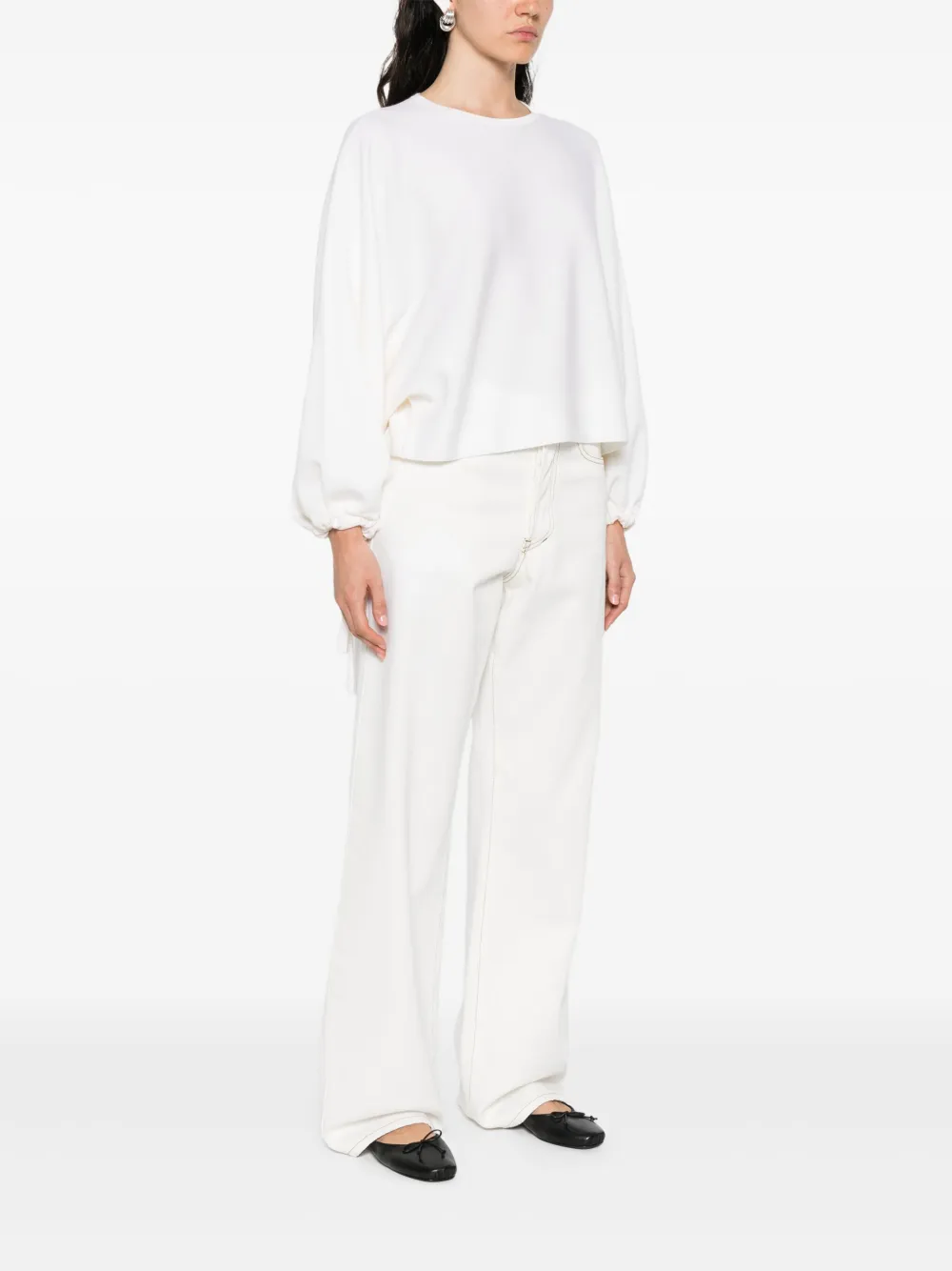Max Mara Wollen blouse Beige