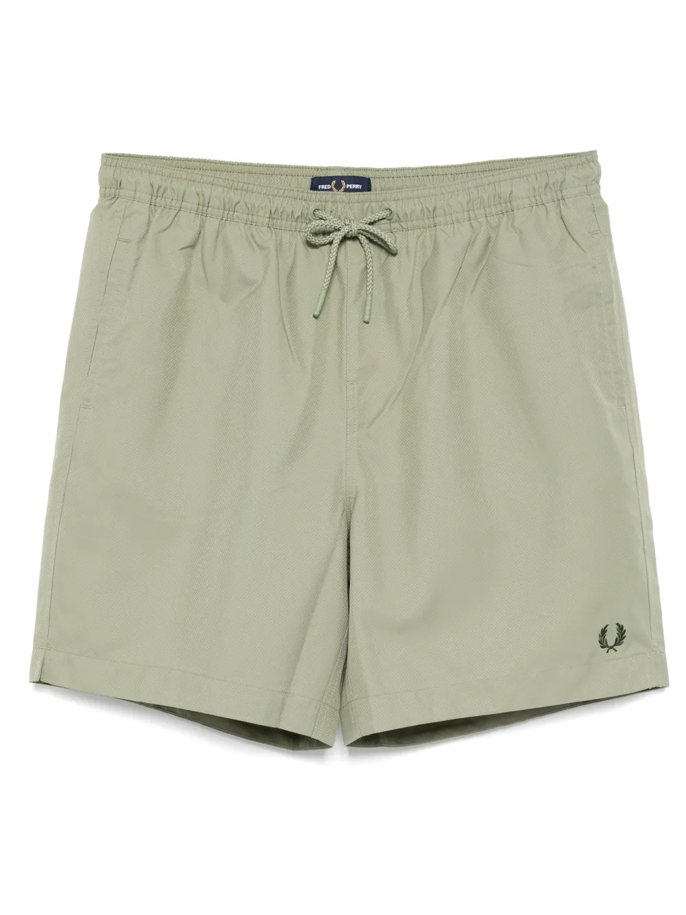 logo-embroidered swimming shorts