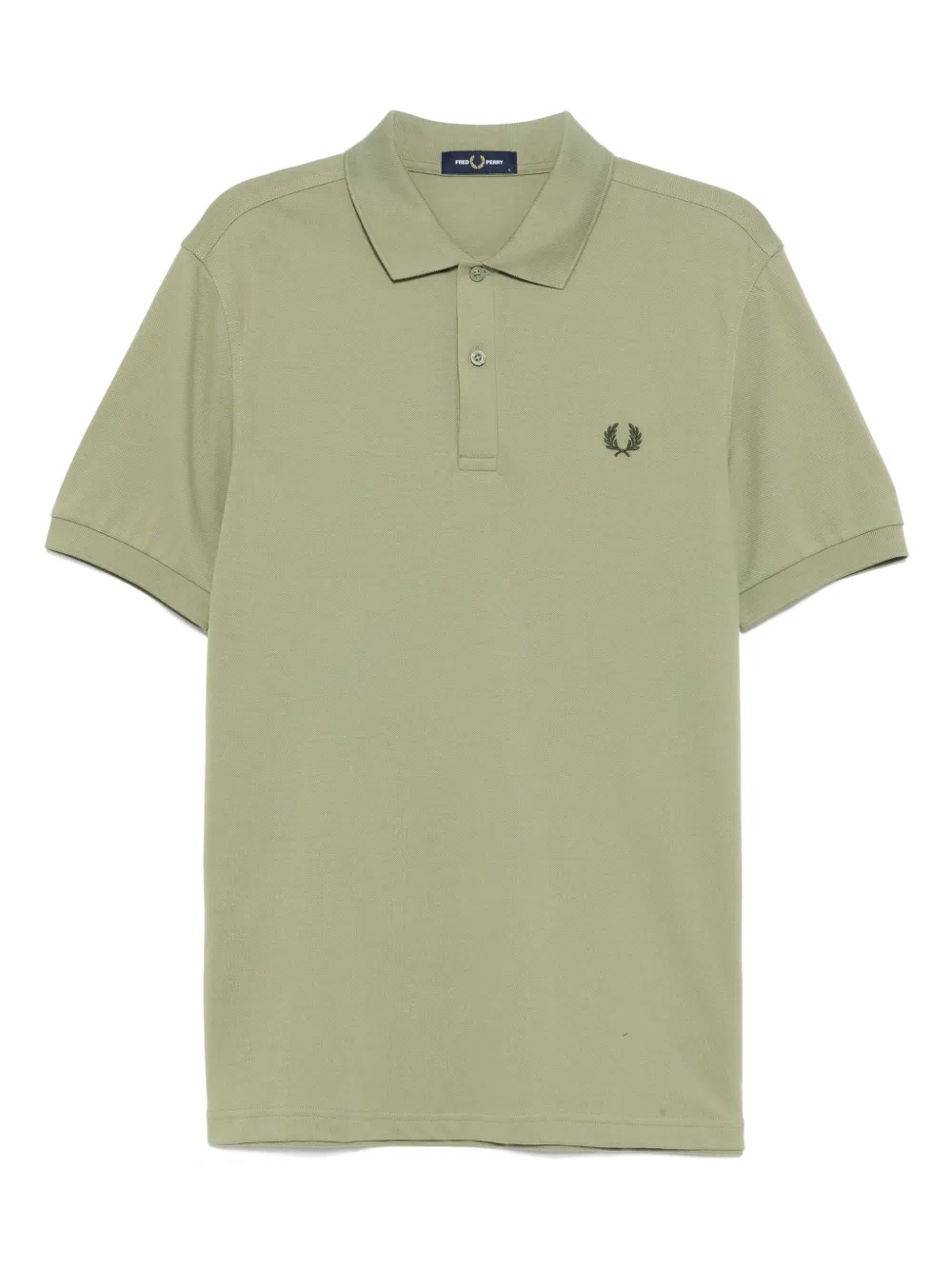 logo-embroidered polo shirt