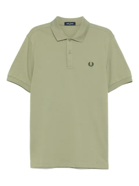 Fred Perry logo-embroidered polo shirt