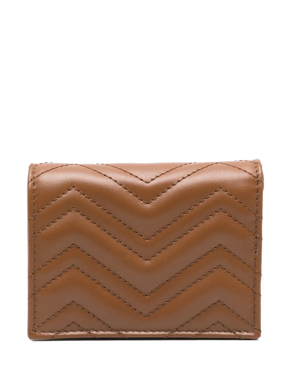 Gucci Double G portemonnee - Bruin