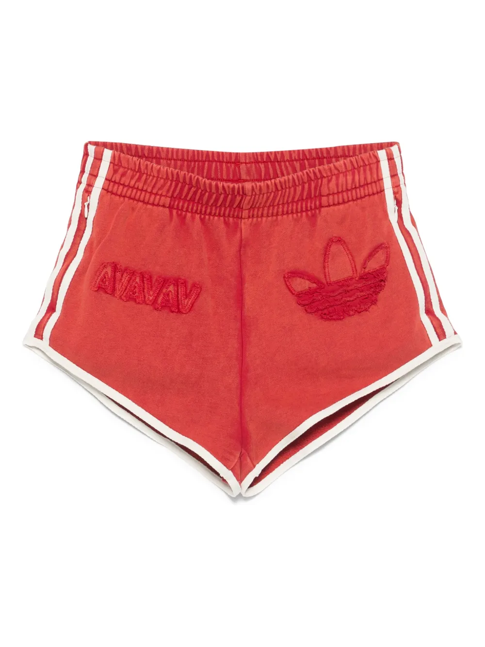 adidas Shorts met geborduurd logo Rood
