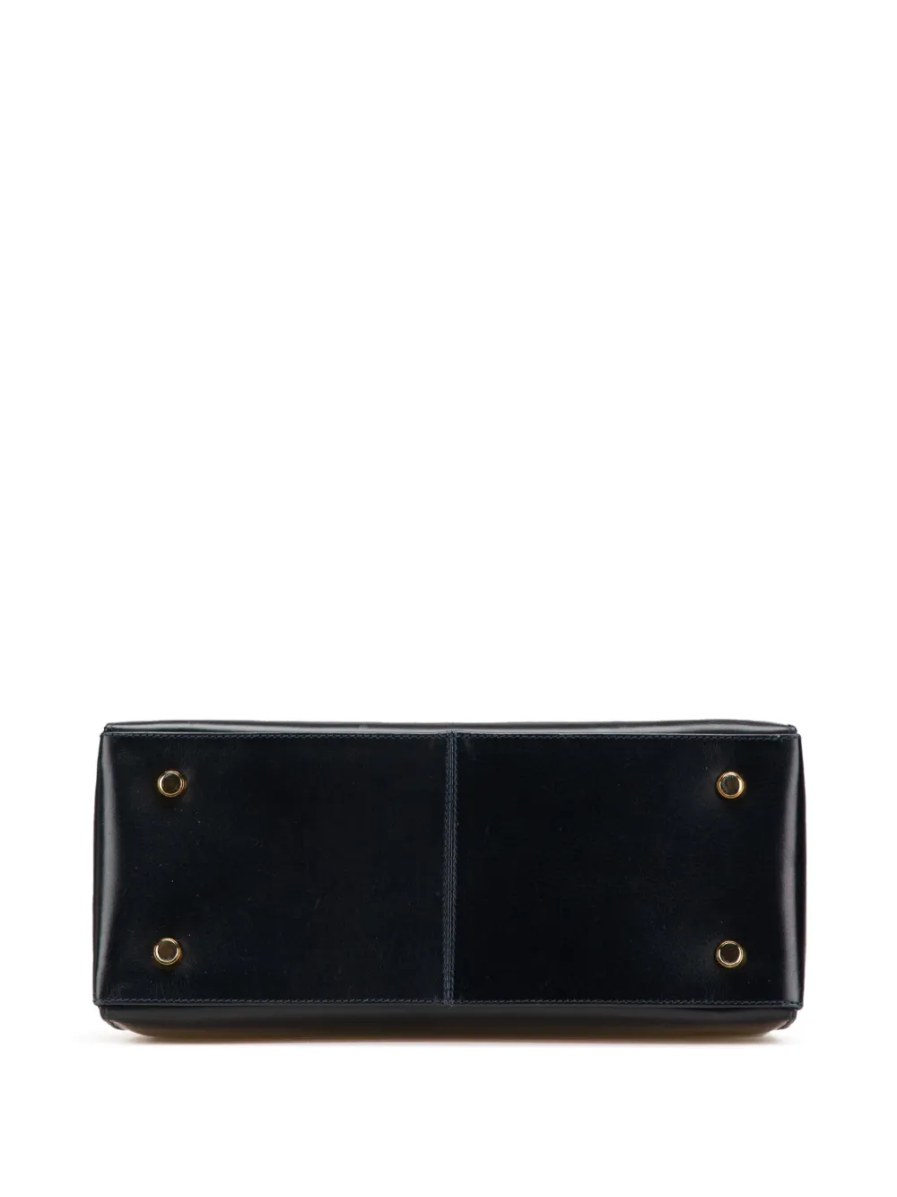 Pre-owned Ferragamo 2000-2024 Leather Gancini Satchel