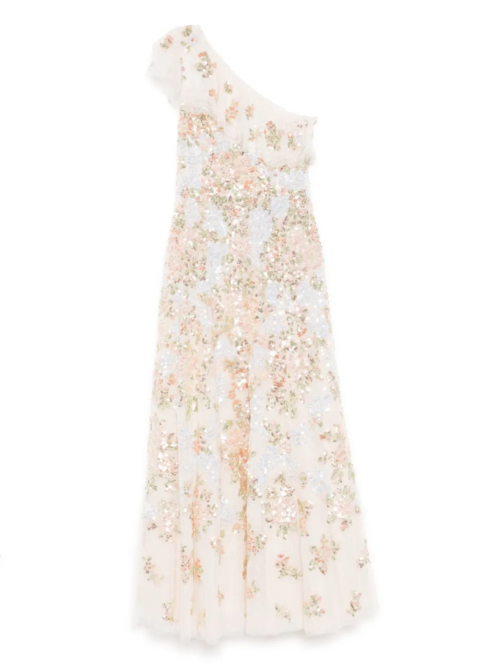 Needle & Thread sequin embellishment dress | Neutrals | Image 1