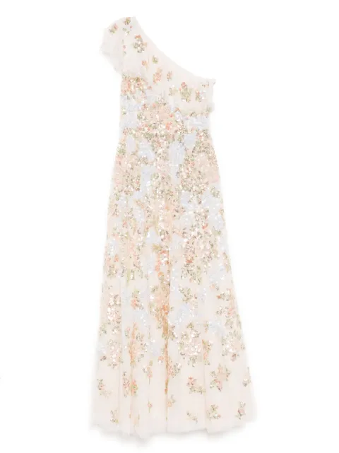 Needle & Thread sequin embellishment dress