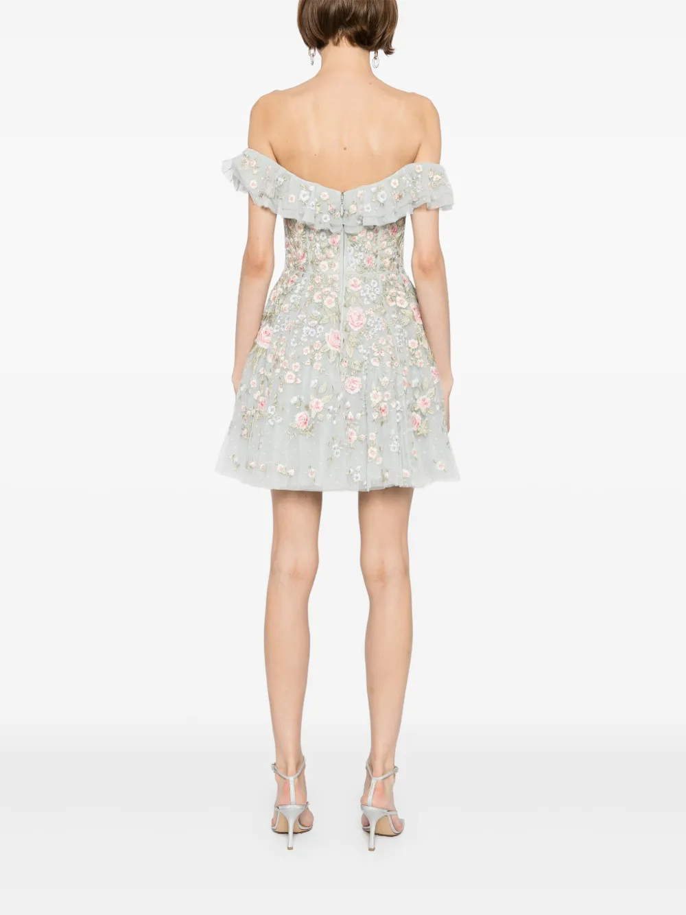 Needle & Thread Antoinettes Floral Mini Dress