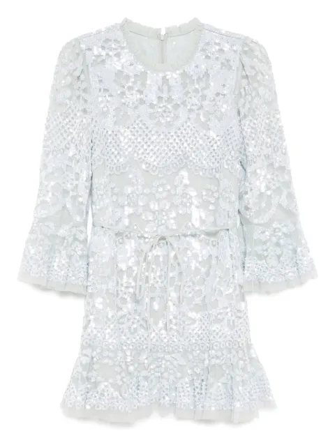 Needle & Thread sequin embellishment dress