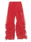 adidas x Avavav pleated track pants - Red