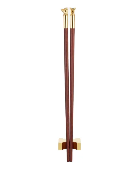 Shanghai Tang Tang Zodiac Essstäbchen mit Mauskopf