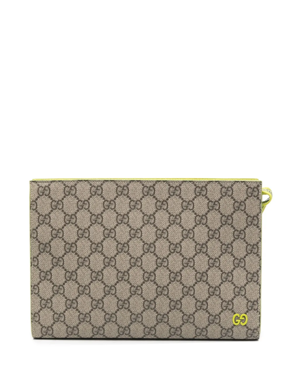 Gucci Kleine Clutch aus GG Canvas | Nude | Image 1