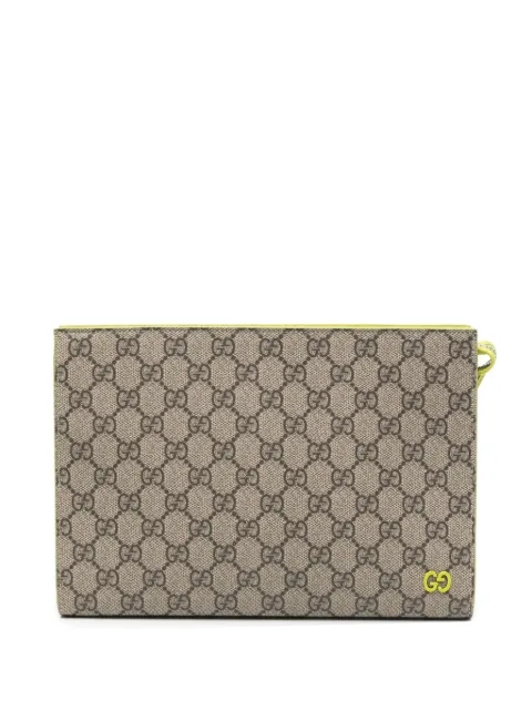 Gucci Kleine Clutch aus GG Canvas