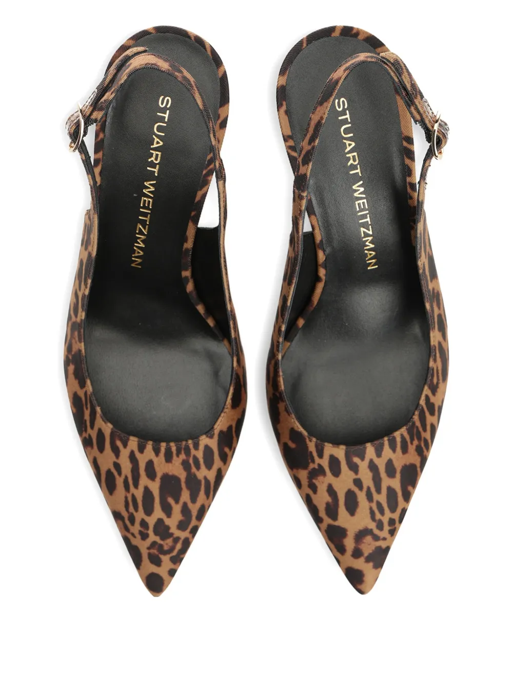 Stuart Weitzman 75mm Stuart Power slingback pumps Brown