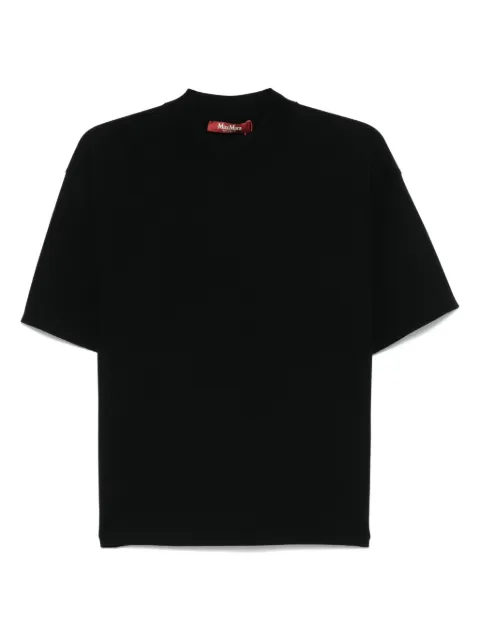 Max Mara mock-neck T-shirt