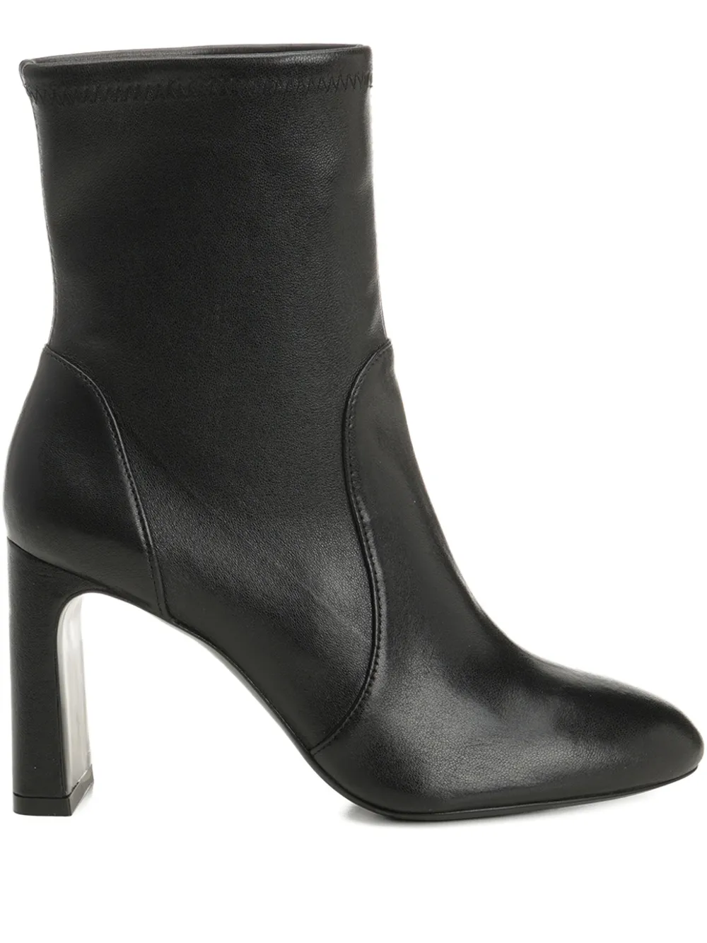 Stuart Weitzman 60mm block-heel ankle boots Black