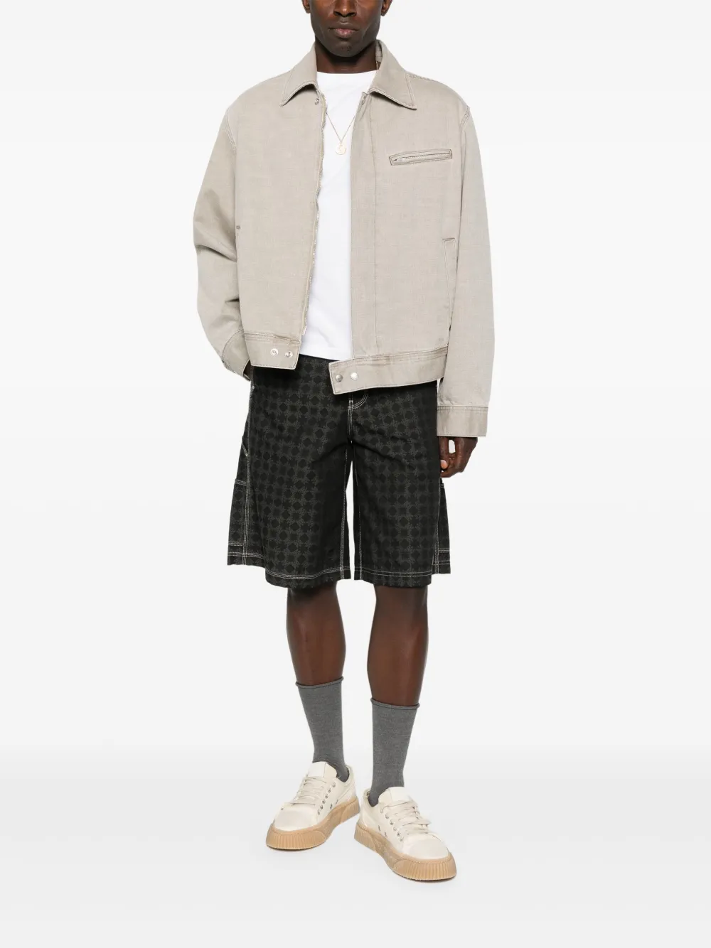 AMIRI geometric-print shorts | Bermuda Shorts | Image 2