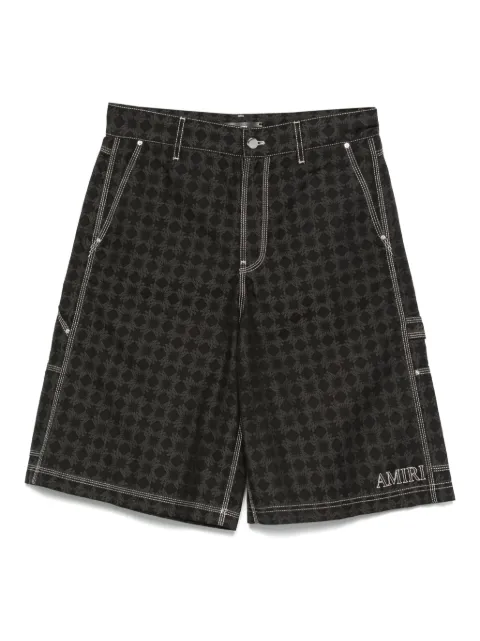 AMIRI shorts con estampado geométrico