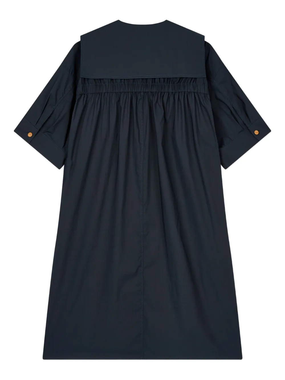 STUDIO TOMBOY Mini-jurk met matrozenkraag en knopen Blauw