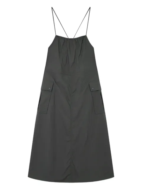 STUDIO TOMBOY cross-back pocket dress