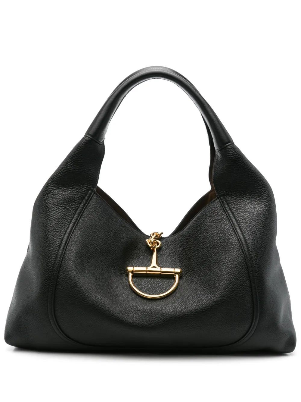 Gucci ラージ Softbit トートバッグ - ブラック Gucci ラージ Softbit トートバッグ - ブラック