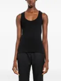 Alexander McQueen scoop-neck tank top - Black