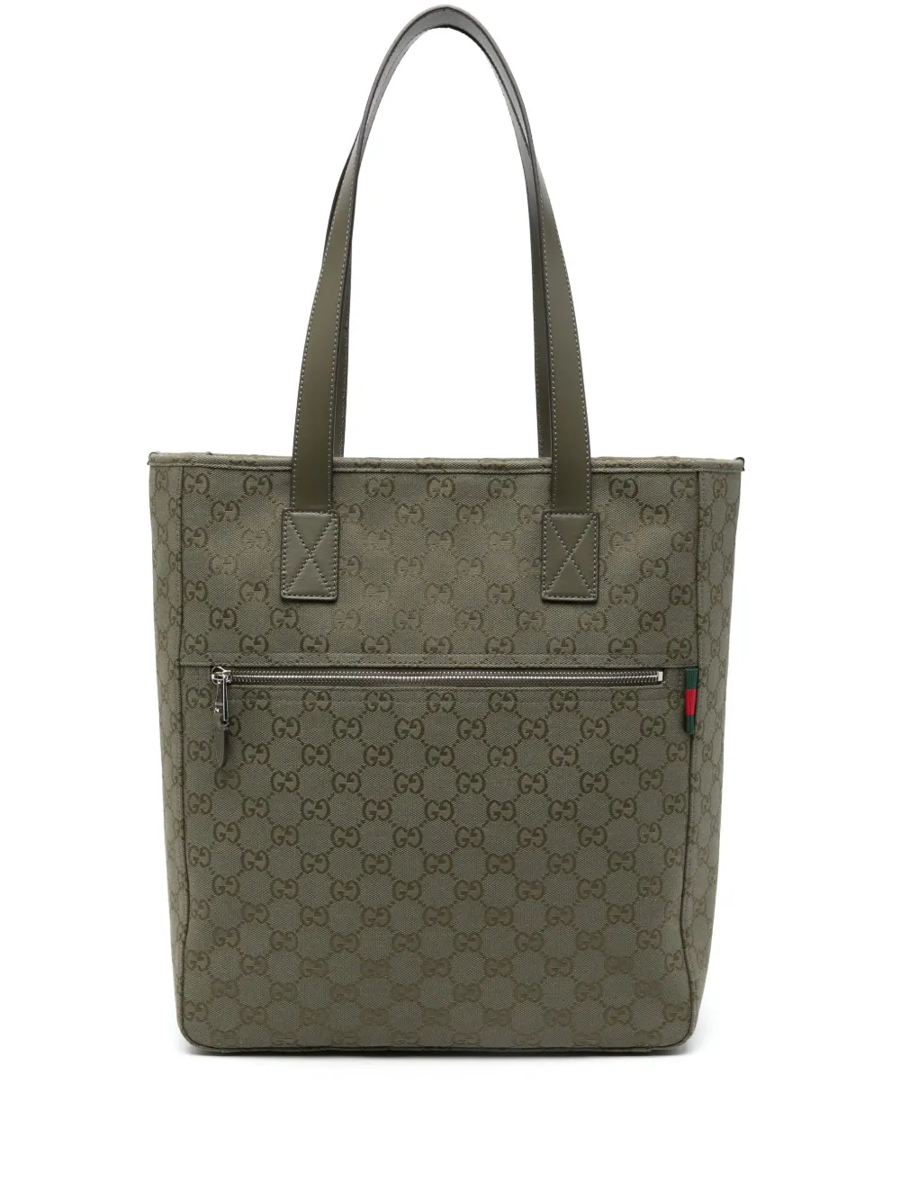 Gucci medium GG tote bag | Green | Image 1