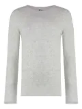 THE (Alphabet) silk-cashmere blend sweater - Grey