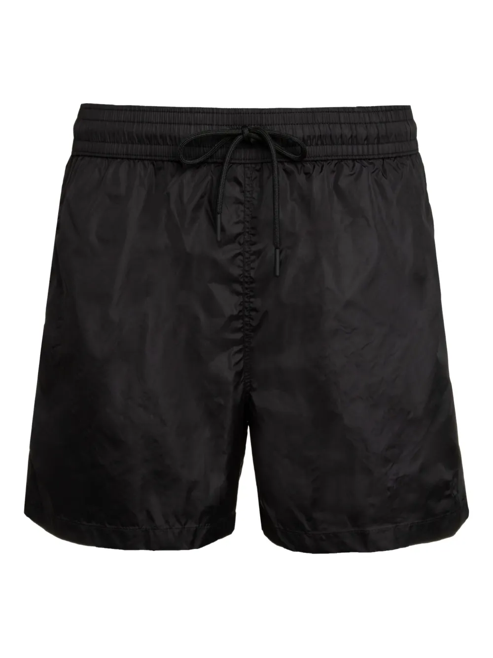 THE (Alphabet) drawstring swim shorts | Black | Image 1