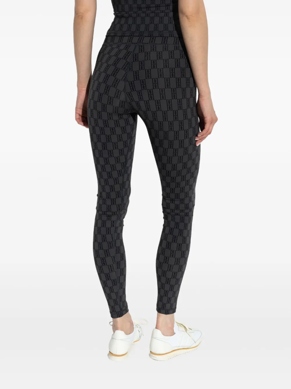 By Malene Birger Polene Monogrammed High-waisted Leggings