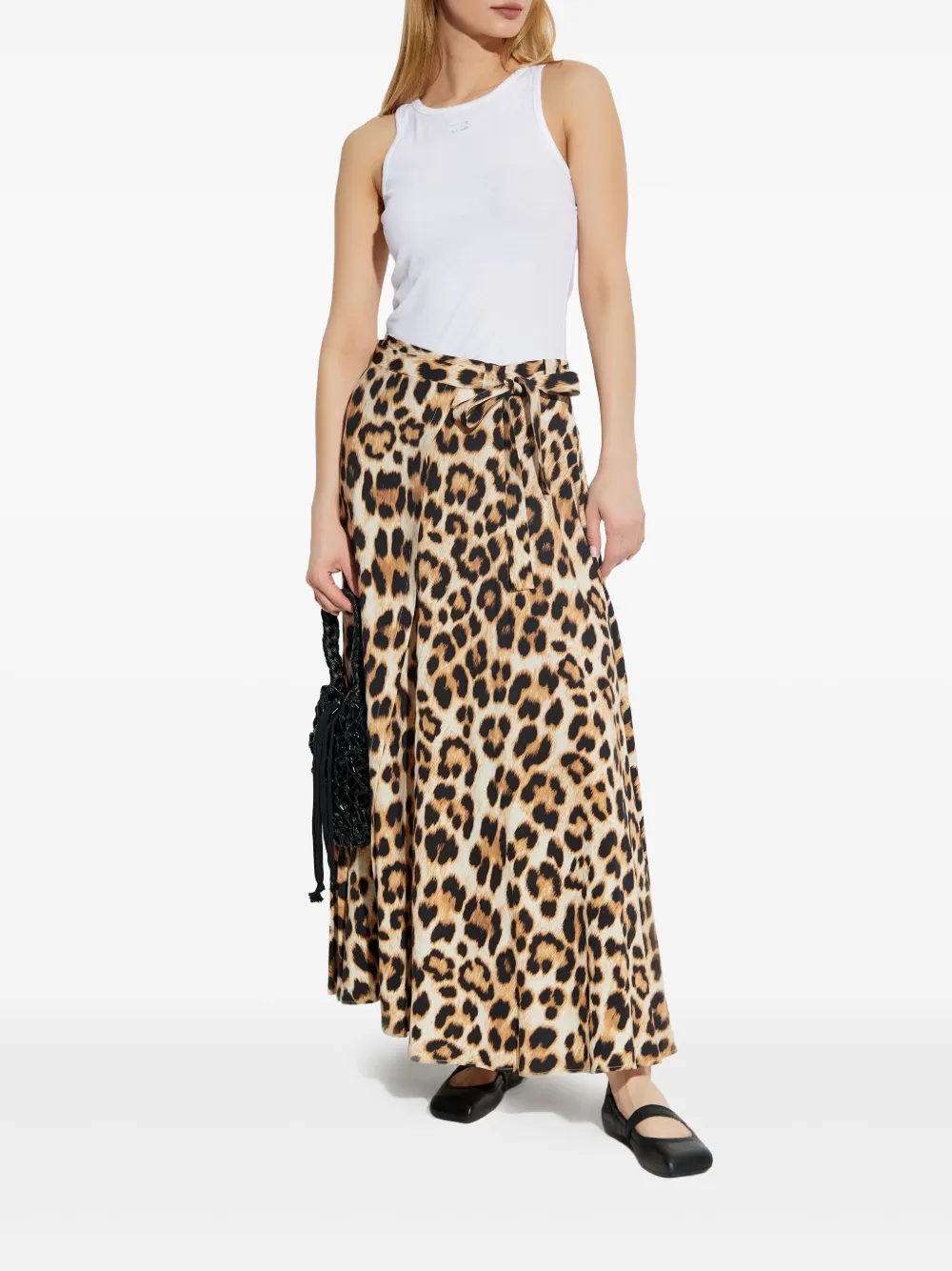 MUNTHE falda con animal print | Faldas de cintura alta | Image 2